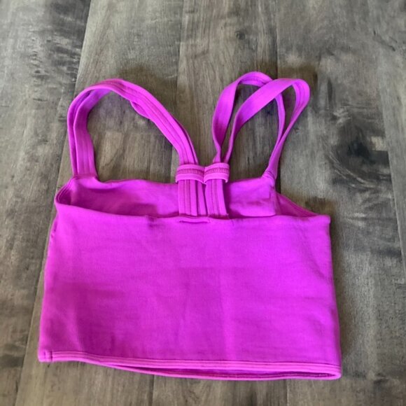 FP Movement On The Radar Long Line Purple Sports Bra Sz M/L - Picture 4 of 6